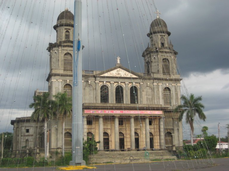 Antigua Cathedral in Managua