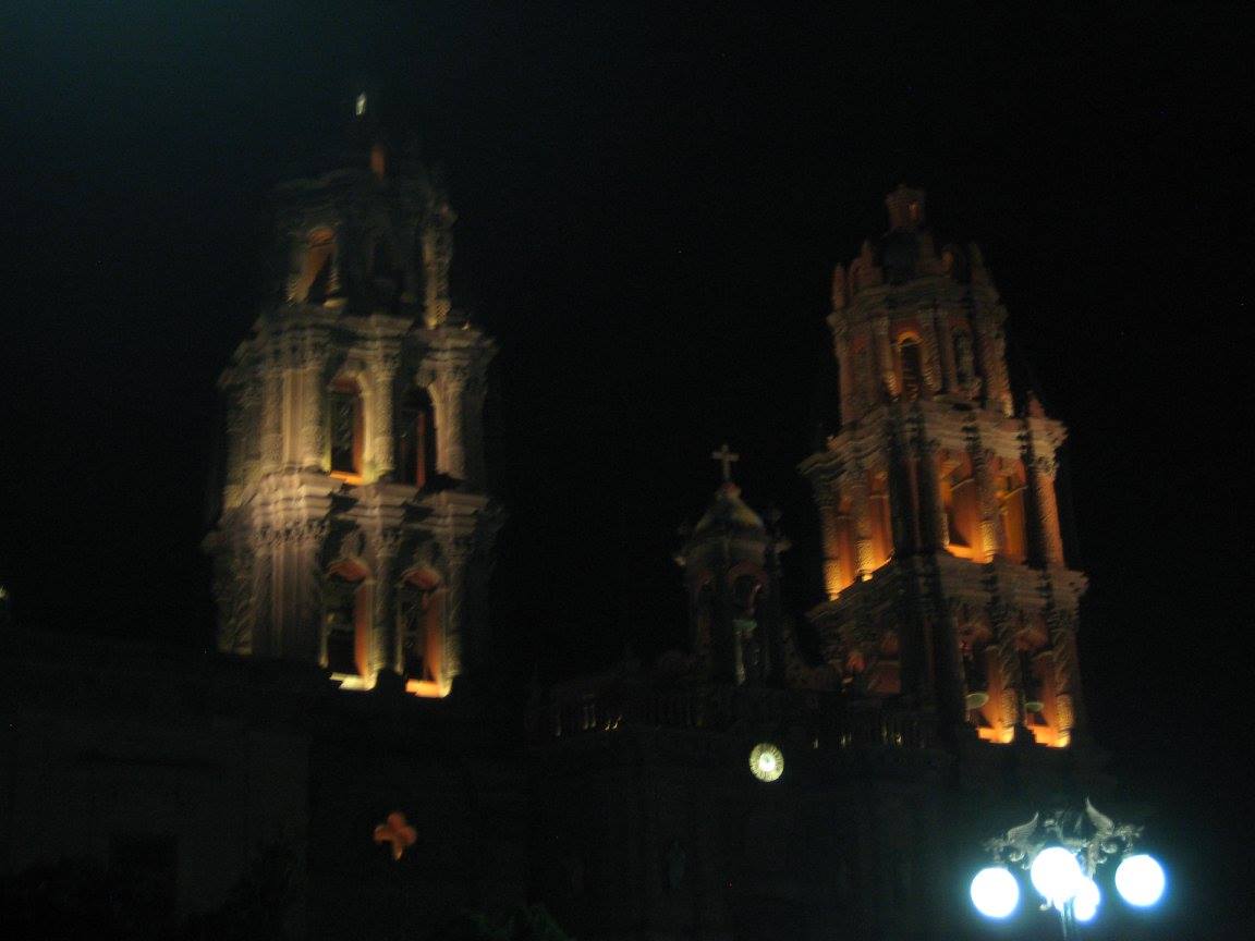 A cathedral in San Luis Potosi city
