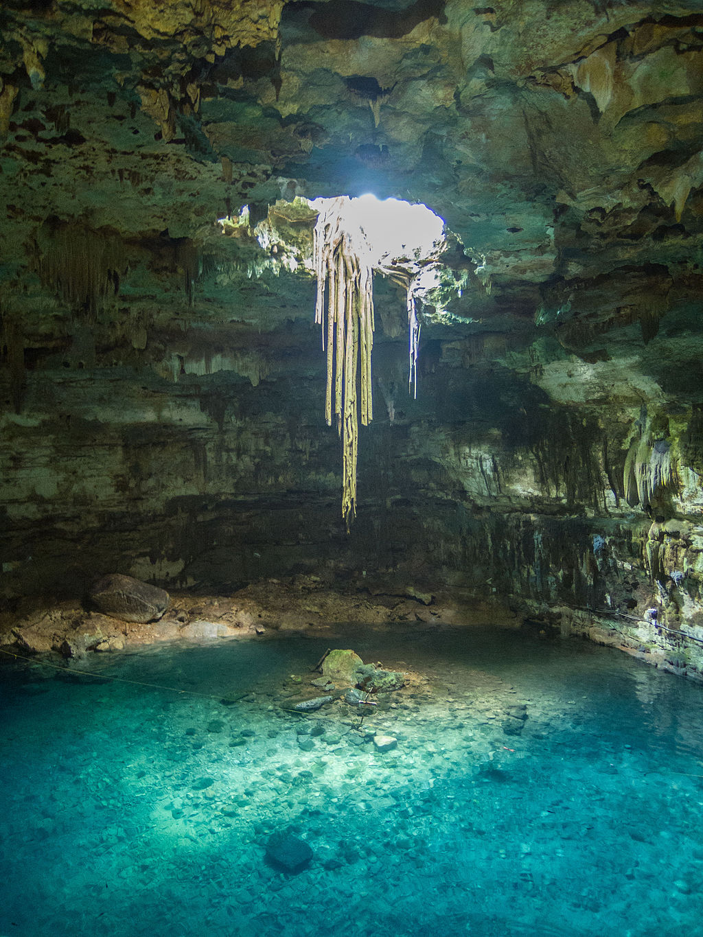 A cenote. Image courtesy of Wikipedia.