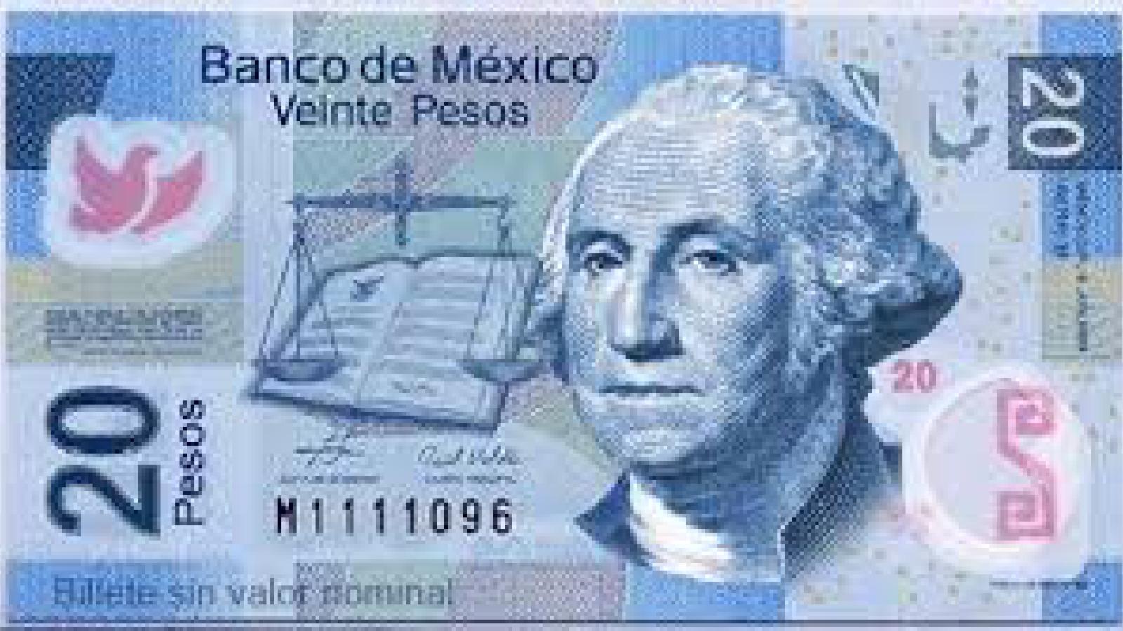 One dollar is worth nearly 20 mexican pesos